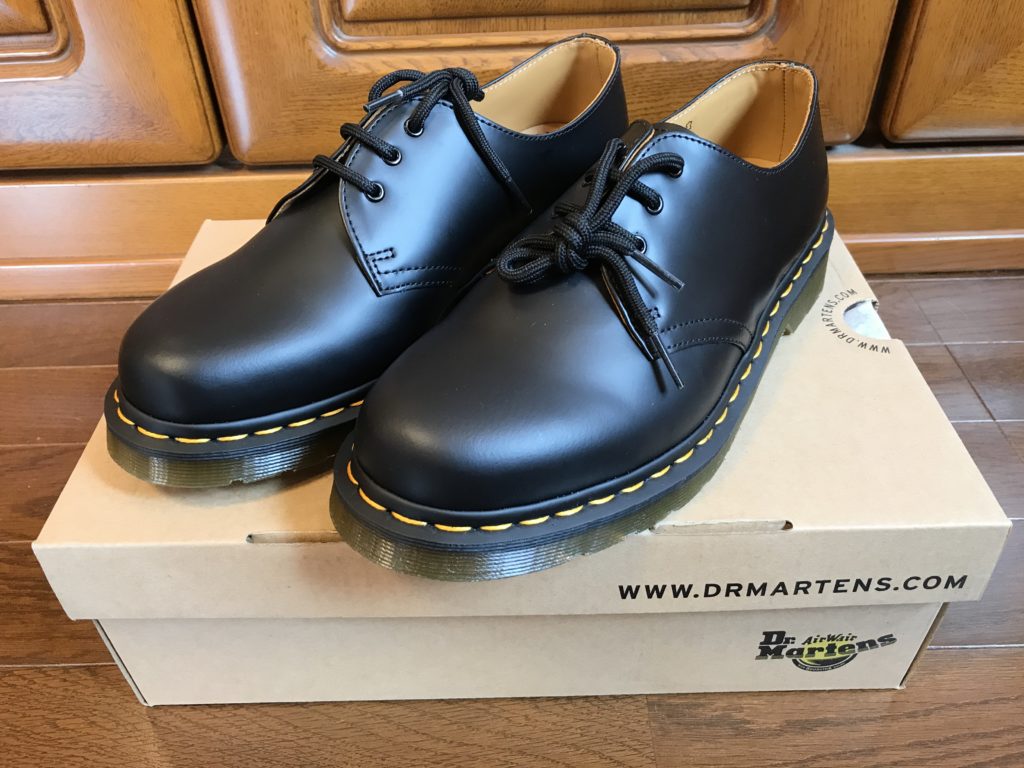 Dr.Martens ドクターマーチン 3ホール 厚底 お手入れセット付き✨